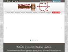 Tablet Screenshot of innovativerevenuesolutions.com